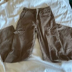 Brown Cargo Pants